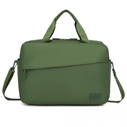 TVK2444 - Kono Wasserabweisende Reisetasche mit Laptopfach, multifunktionale Tote für Geschäftsreisen und Wochenendausflüge, große Kapazität für Männer und Frauen - Grün