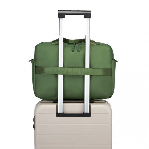 TVK2444 - Kono Wasserabweisende Reisetasche mit Laptopfach, multifunktionale Tote für Geschäftsreisen und Wochenendausflüge, große Kapazität für Männer und Frauen - Grün