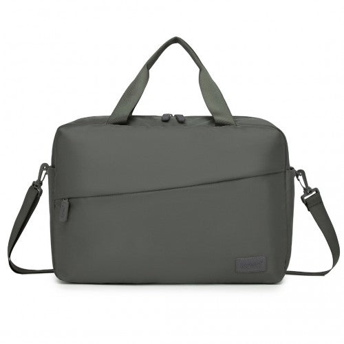 TVK2444 - Kono Wasserabweisende Reisetasche mit Laptopfach, multifunktionale Tote für Geschäftsreisen und Wochenendausflüge, große Kapazität für Männer und Frauen - Grau
