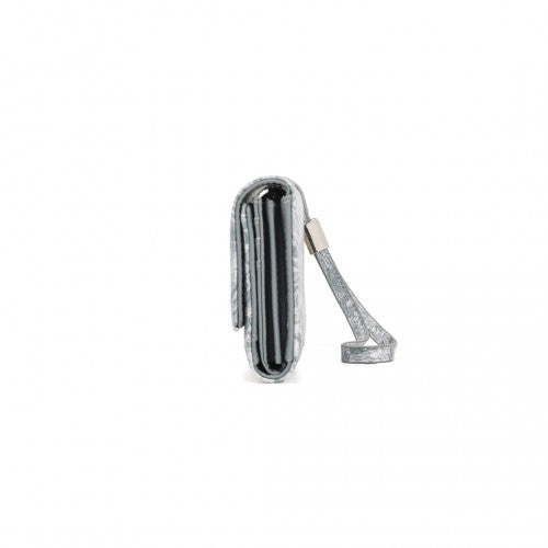 Miss Lulu Elegant Frauen Langes Portemonnaie mit Abnehmbarem Handgelenkriemen und Multi-Karten-Organizer