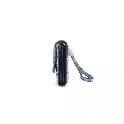 Miss Lulu Elegant Frauen Langes Portemonnaie mit Abnehmbarem Handgelenkriemen und Multi-Karten-Organizer