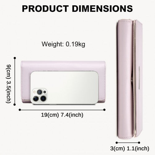 Miss Lulu Schlanker und eleganter Damenlanges Portemonnaie – Ein zeitloses Accessoire