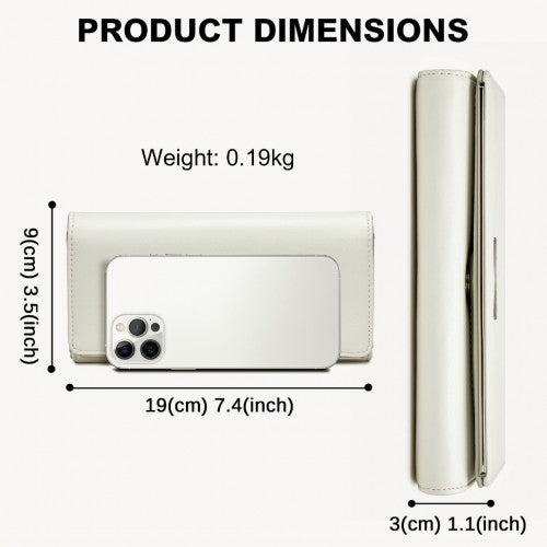 Miss Lulu Schlanker und eleganter Damenlanges Portemonnaie – Ein zeitloses Accessoire